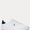 Herresko Polo Ralph Lauren | Heritage Court - White/Navy