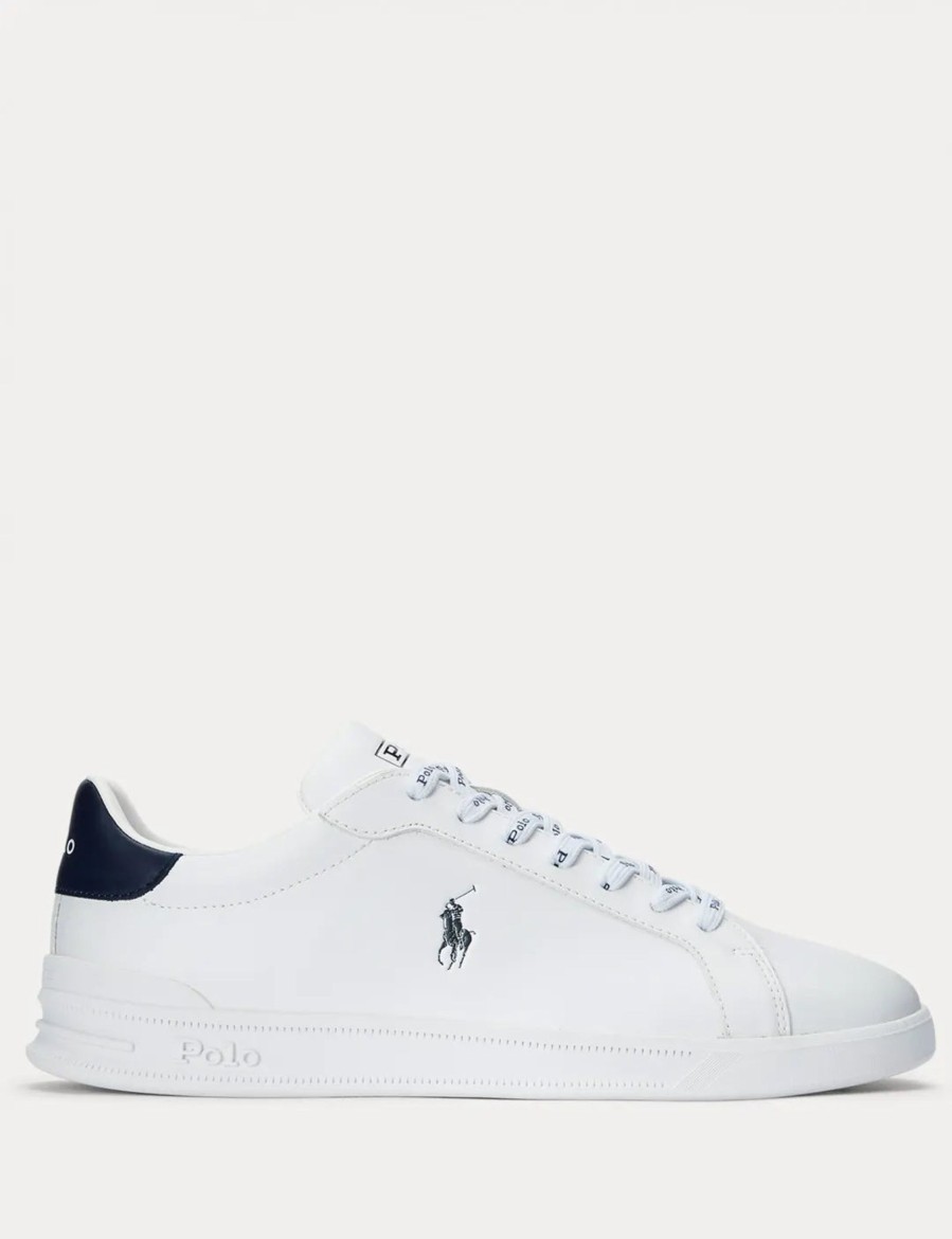 Herresko Polo Ralph Lauren | Heritage Court - White/Navy