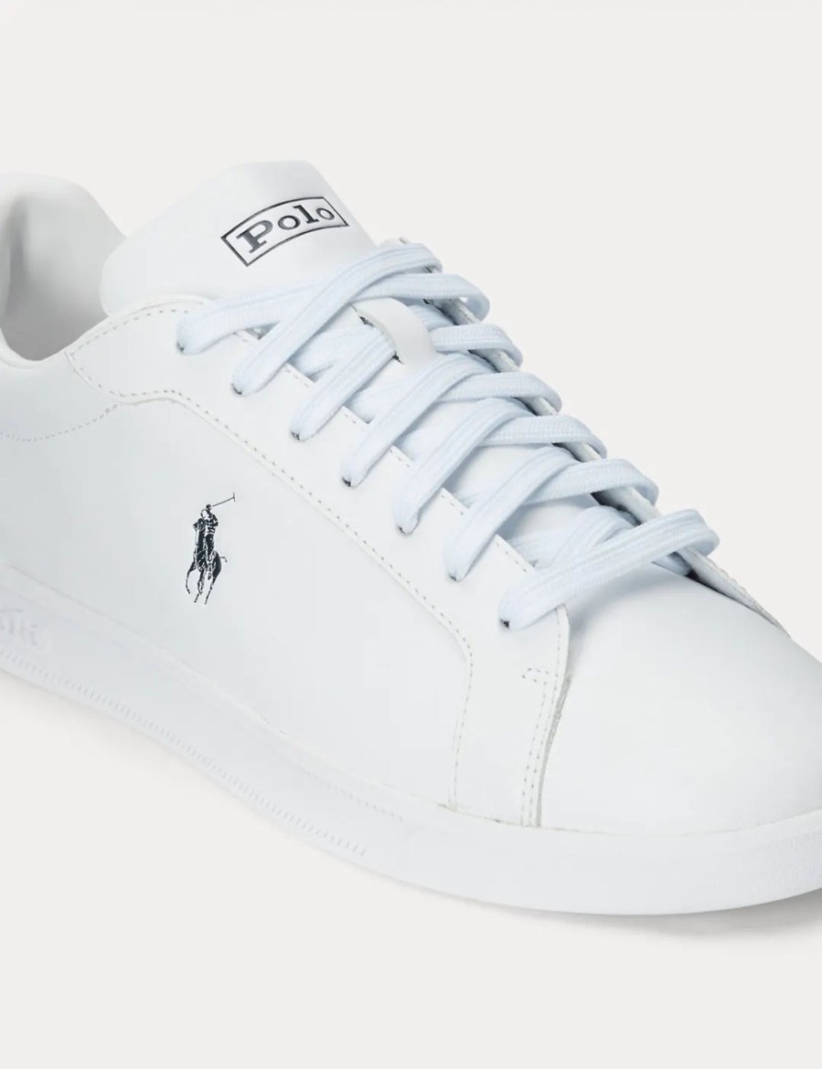 Herresko Polo Ralph Lauren | Heritage Court - White/Navy