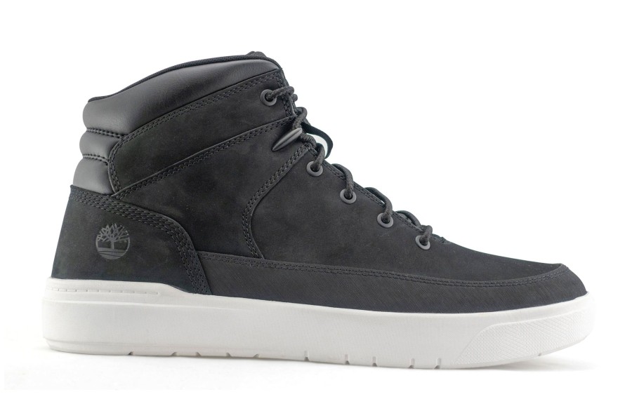 Herresko Timberland | Seneca Bay Hitop - Black/White