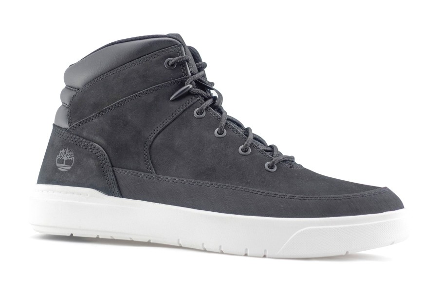 Herresko Timberland | Seneca Bay Hitop - Black/White