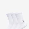 Sokker Under Armour | Tennissokker Ua - 3-Pack - Hvit 47-50