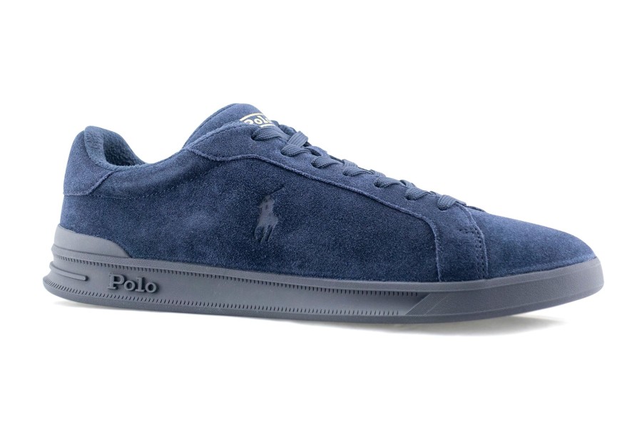 Herresko Polo Ralph Lauren | Heritage Court -Suede Navy