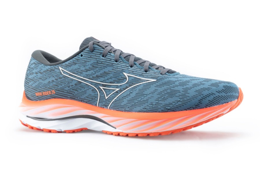 Herresko Mizuno | Wave Rider 26 - Blue/Red